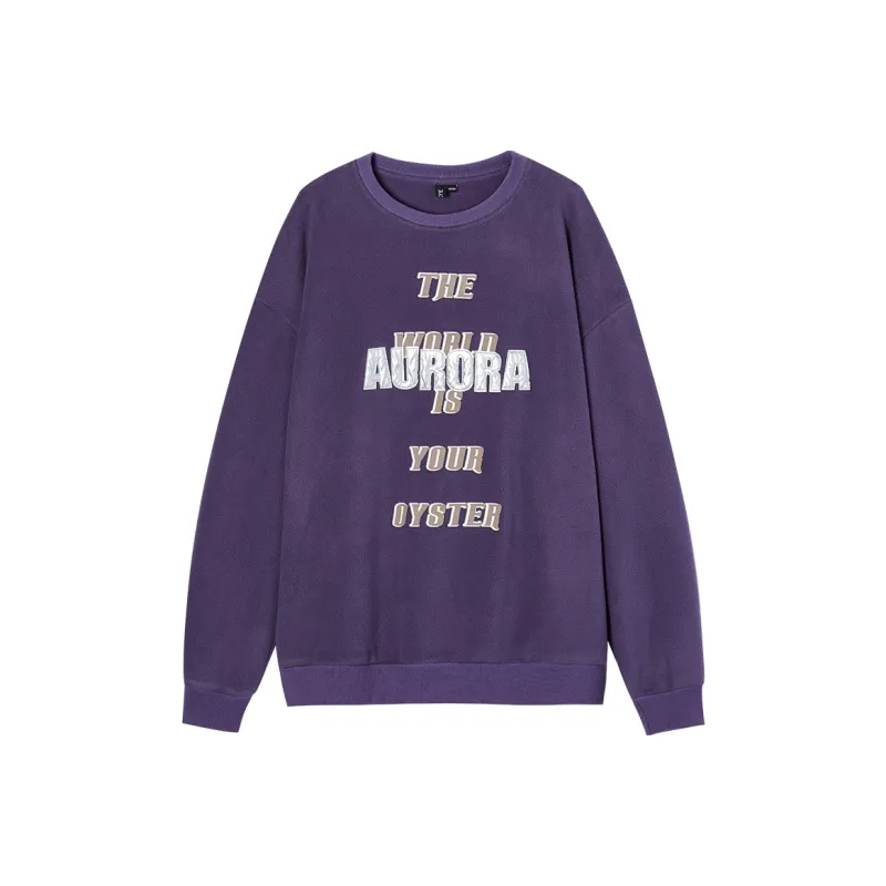 I'M ONE Crew Neck Loose Fit Sweatshirt Women's-6