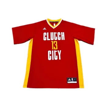 Adidas x NBA Houston Rockets James Basketball Jerseys Men's Red