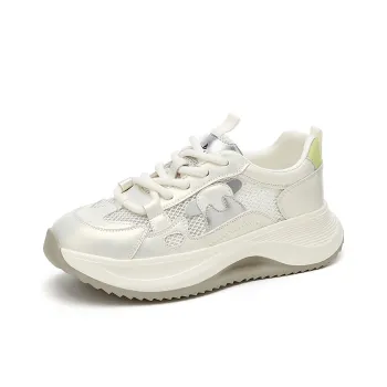 VAEL Cushioning, Slip Resistant, Abrasion Resistant, Breathable Coverage Low Top Chunky Sneakers Women's