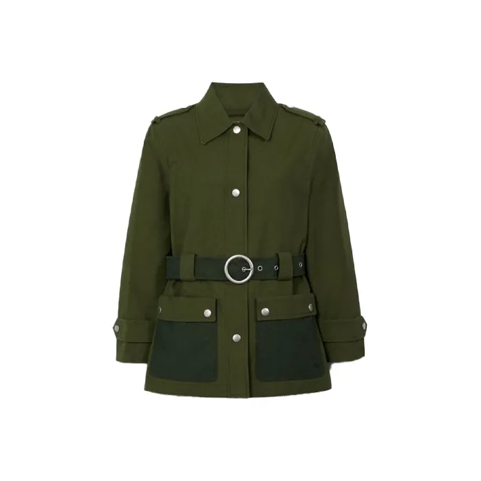 COACH Jackets Women's Army Green-0