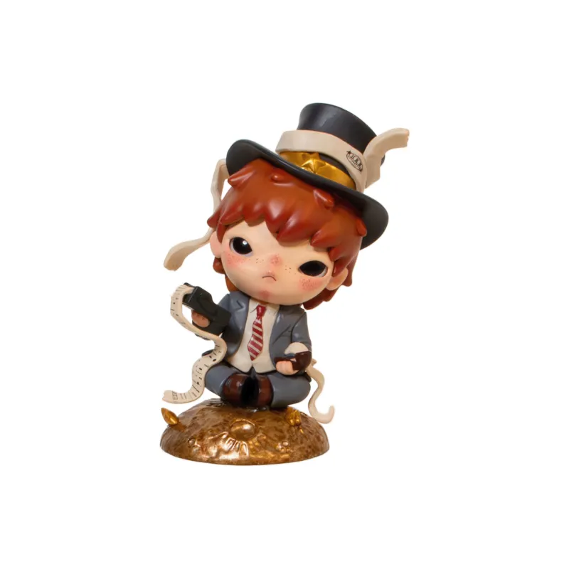 [Modified Doll] POP MART Hirono X LePetit Prince Collection, Wealth, Wealth, Merchant Hang Tag Box 10cm-6