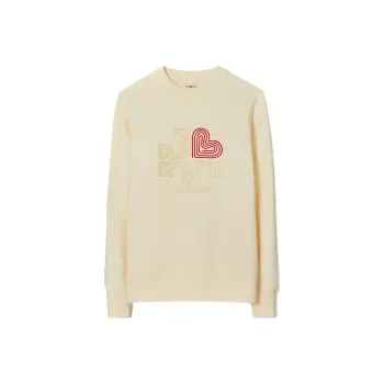 TORY BURCH Sweatshirts Women's Cream White