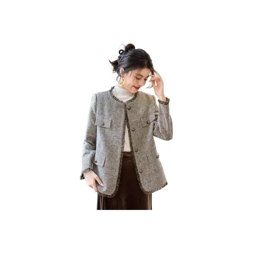 CARBAMMI Jackets Coats Women's Coffee
