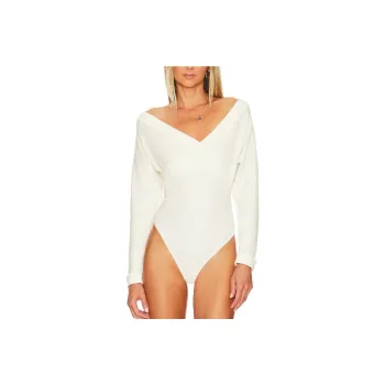 FREE PEOPLE Bodysuits Women's White