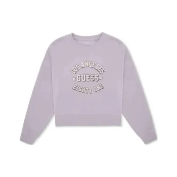 GUESS Sweatshirt Women's Purple Gray
