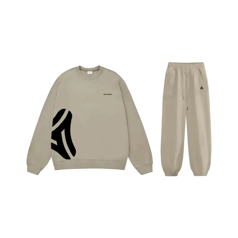 JIANWANG Sweatshirt Sets Unisex-4