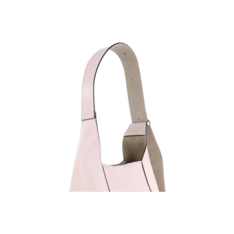 Jimmy Choo Logo Embossed Buckled Shoulder Bag-4