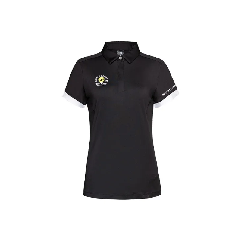 GOLF Polo Shirts Women's Black-0