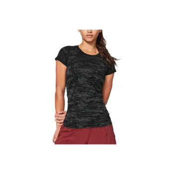 Lululemon Swiftly Tech Raglan Sleeve T-Shirt Women's Black White