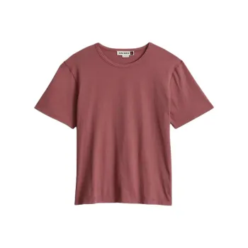 ZARA T Shirts Men Brick Red