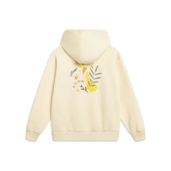 LINING Sports Life Collection Sweatshirts Women's Custard Cake Yellow