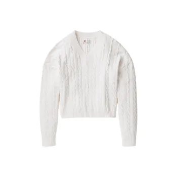 FILA BASELINEChunky FW24 Knitwear Women's White