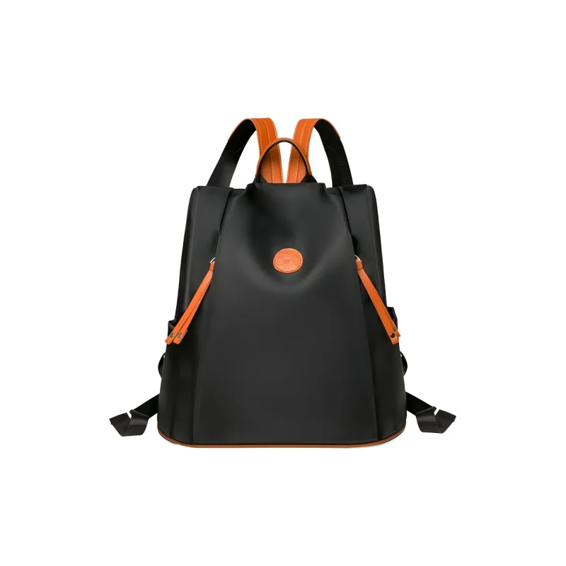 SUN EARTH &U Nylon Fabric Backpack Unisex Multicolor-0