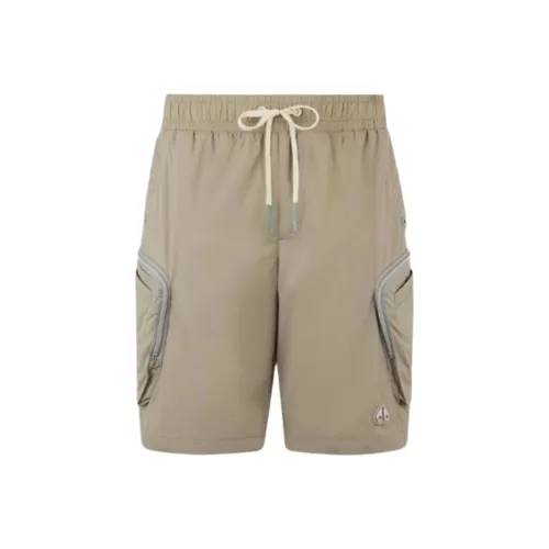 Moose Knuckles Casual Shorts Men Gray