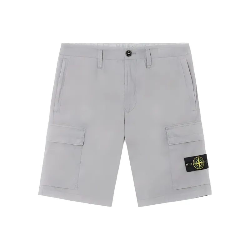 STONE ISLAND Casual Shorts Men's Gray-0