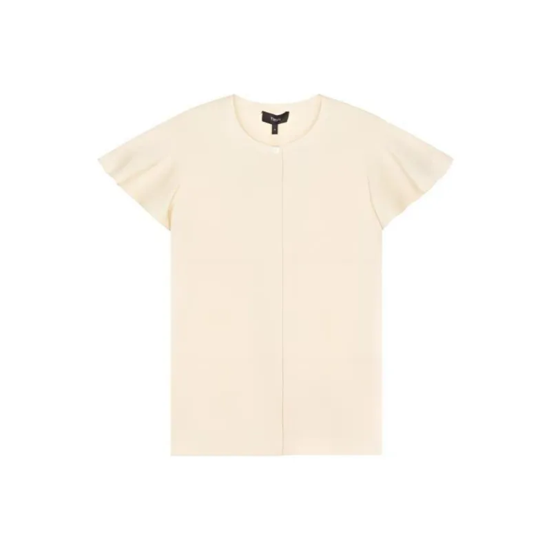 THEORY Shirts Women's Light Yellow-0