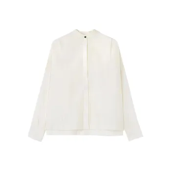 JIL SANDER Long sleeve Collarless Shirt