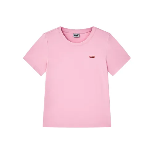 Pony T-Shirts Women's Pink