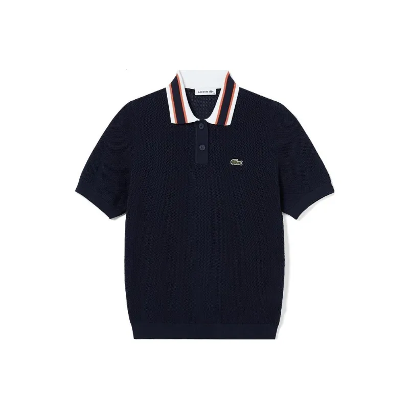 LACOSTE Polo Shirt Women's Marine Blue-0