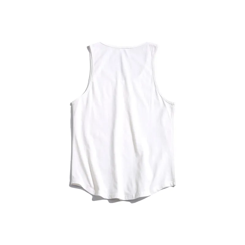 MIIRACER 100% Cotton Versatile Trendy Fitness Running Tank Top Unisex-6