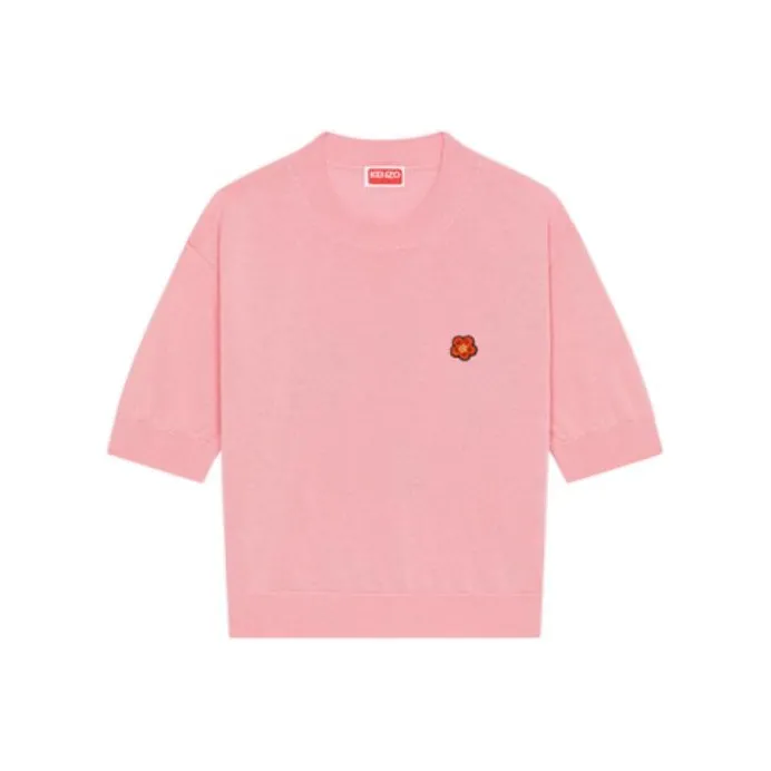 KENZO Boke Flower Crest Short Sleeved Jumper-0