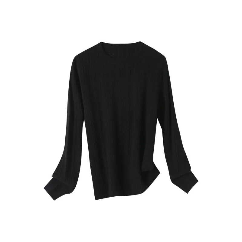 H YXIANG Cashmere Sweater Women's-0