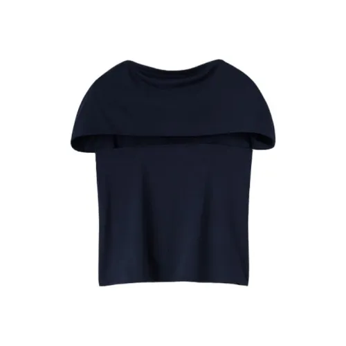 TOTEME T-Shirts Women's Dark Marine Blue