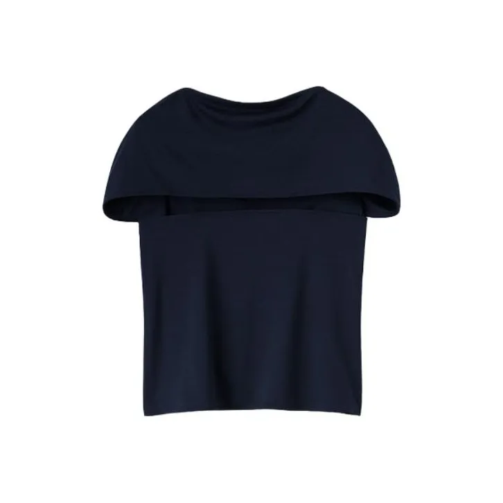TOTEME T-Shirts Women's Dark Marine Blue-0