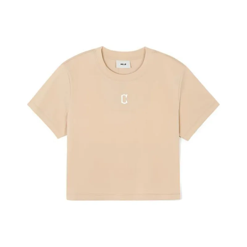 MLB T Shirt Women's Light Beige-0