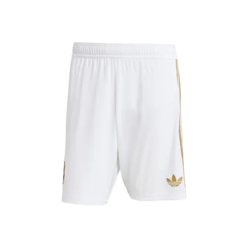 Adidas Originals ANNIVERSARY FC Bayern Soccer Bottoms Men's White