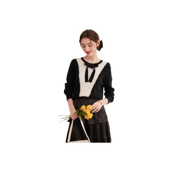 LOUISY AO Knitwear Women's Black & White