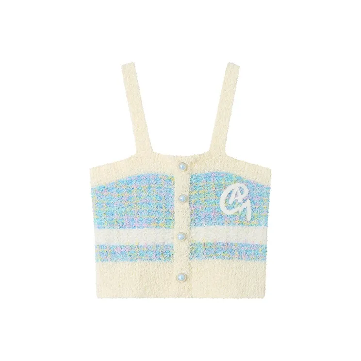 ANDREA MARTIN Camisole Women's Blue-0