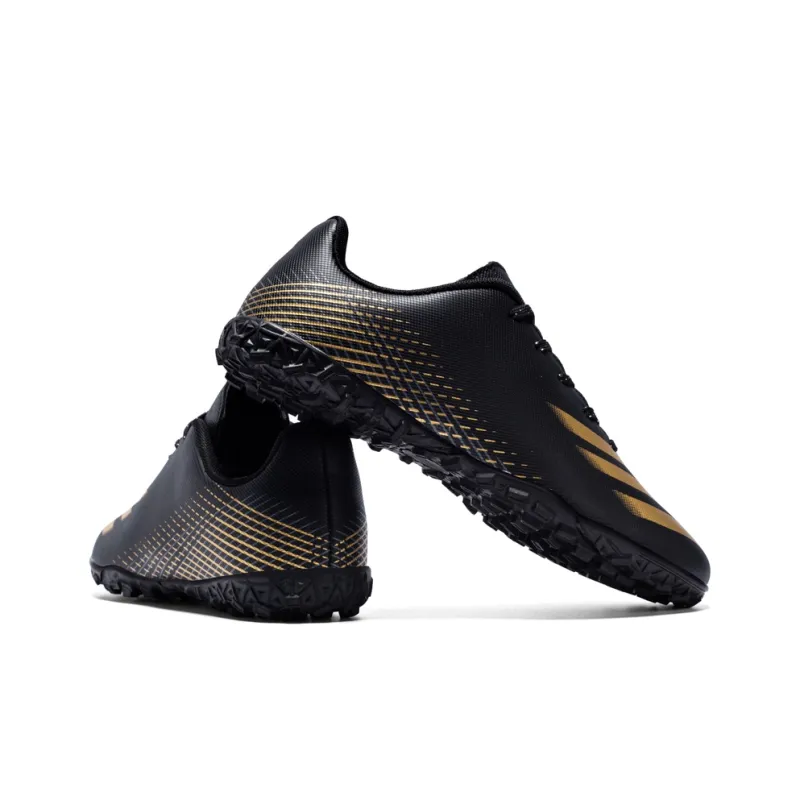 Binary TF Turf Cushioning Lightweight Soccer Unisex Black Gold-5