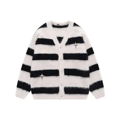 COSYISM Knitwear Women's Black White Stripes