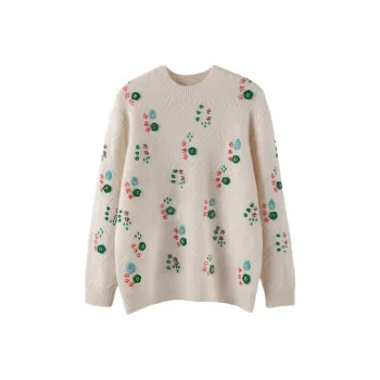 MAIGRE SIMHAT Cashmere Sweater Women's White