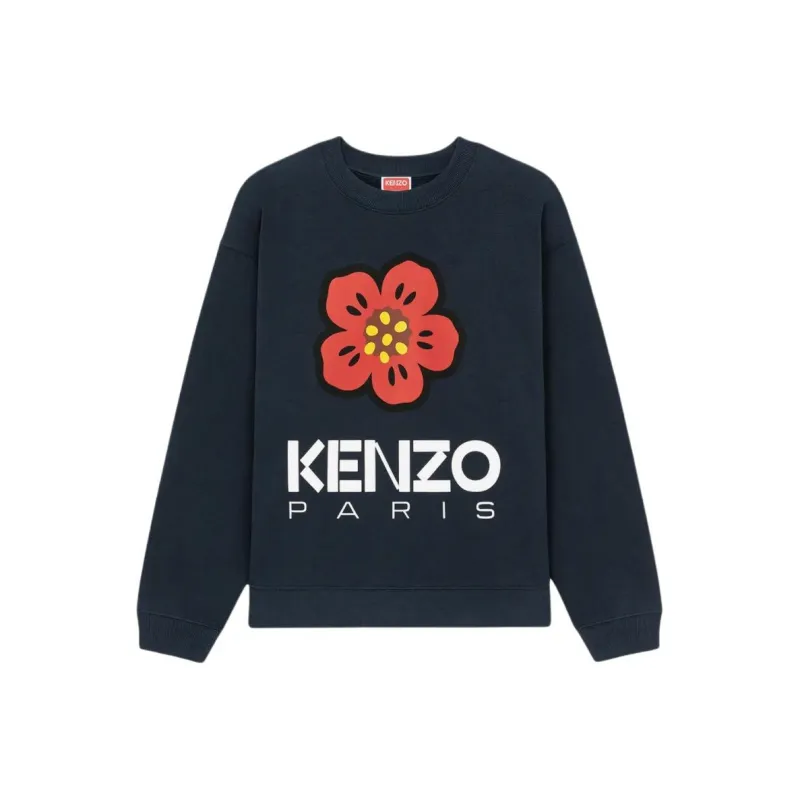 KENZO Logo Printed Crewneck Sweatshirt-0