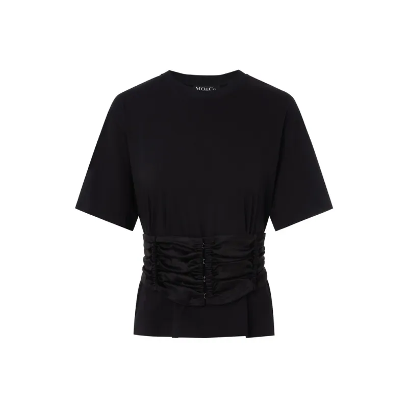 MO&CO T Shirts Women's Black-0