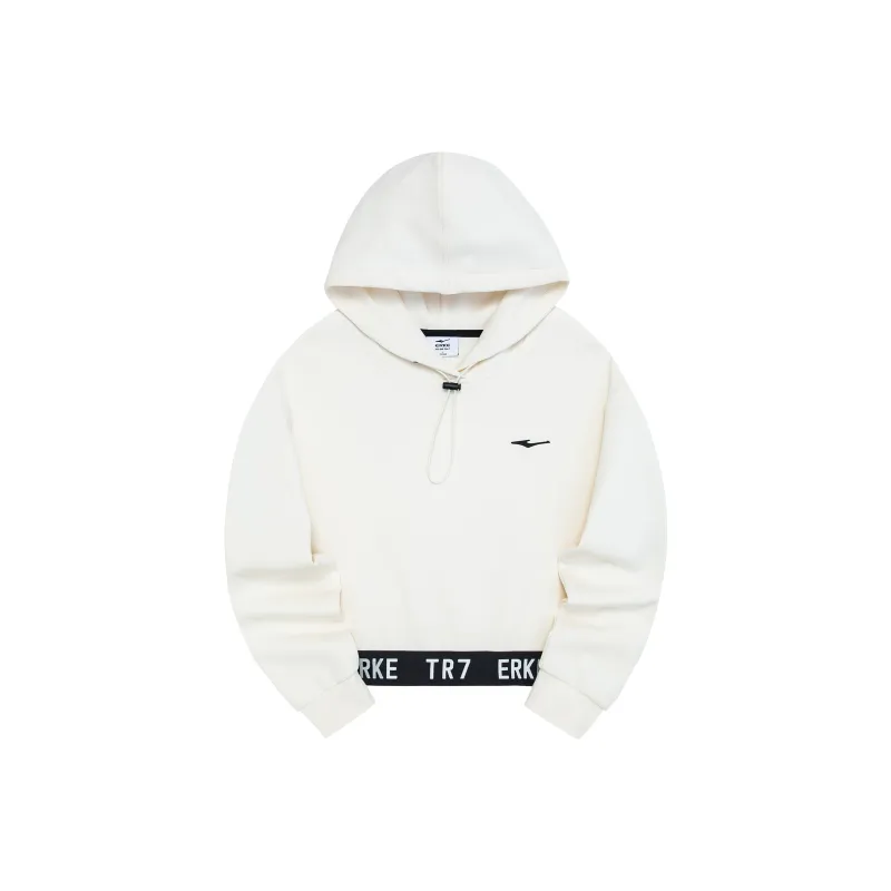 Erke Sweatshirts Women's Glacier White-0