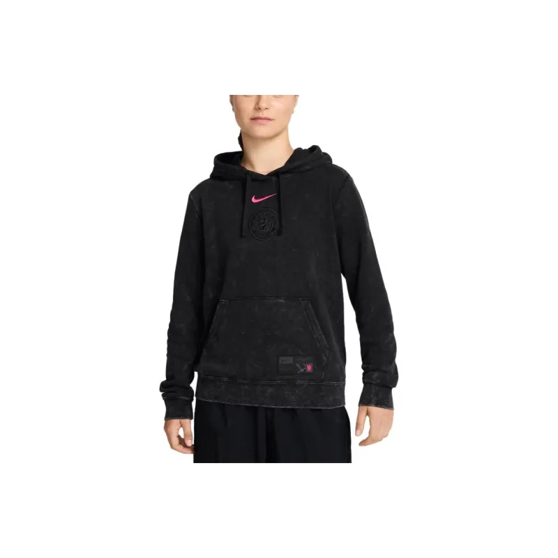Nike ClubChelsea FC Fleece Third Sweatshirt Women's Black-0