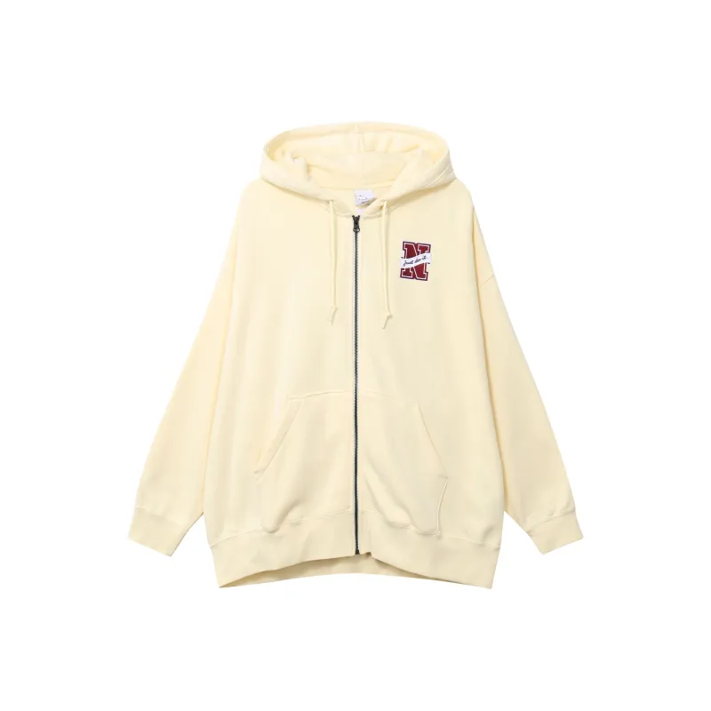 Nike Sportswear Essential Women's Fleece Jacket Beige-0