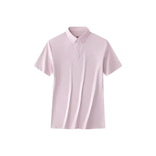 Anta Outdoor Collection Polo Shirt Women's Dusty Pink