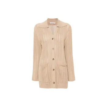 By Malene Birger Samina Open-knit Cardigan