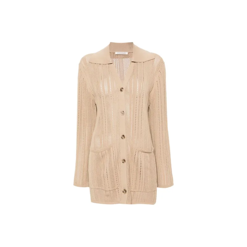 By Malene Birger Samina Open-knit Cardigan-0