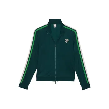 Victoria's Secret PINK Track Star Full Zip Jacket / Deep Forest Jackets & Coats Women's Dark Green