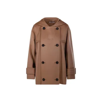 'S MAX MARA Double Breasted Long Sleeved Coat