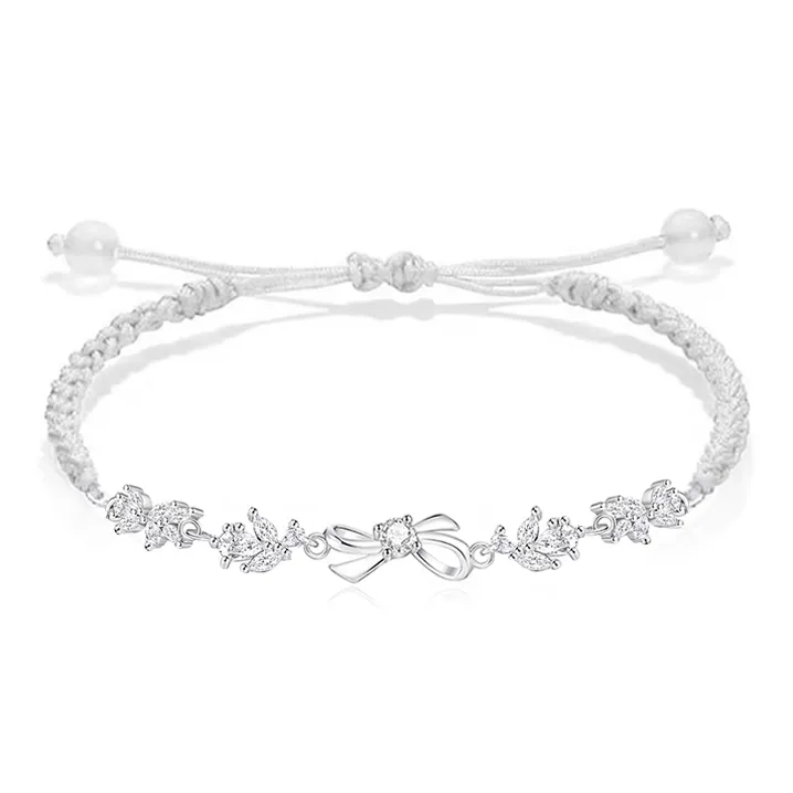 JOYDINNY Alloy Rope Bracelets Women's-1