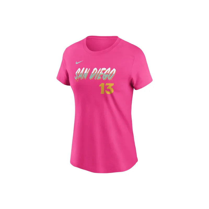Nike x MLB San Diego Padres FW24 Regular T-Shirt Women's Pink-0