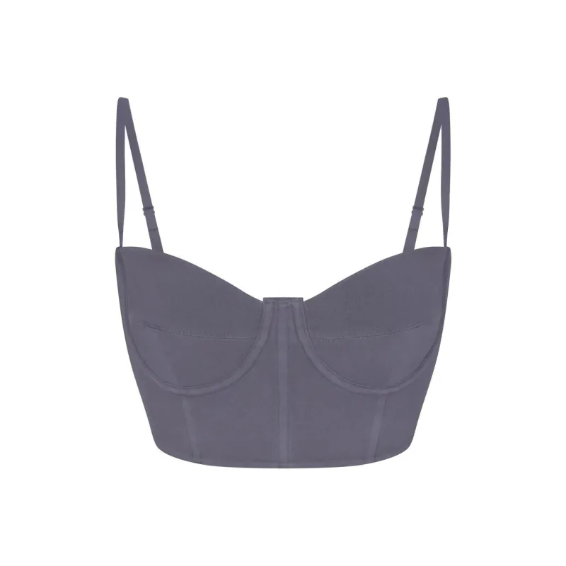 SKIMS OUTDOOR BUSTIER Camisole Women's STEEL BLUE/Steel Blue-0