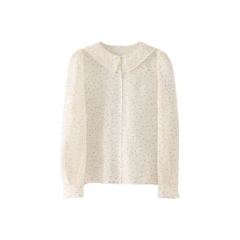 Fstudio Long-Sleeved Shirts Women's Apricot