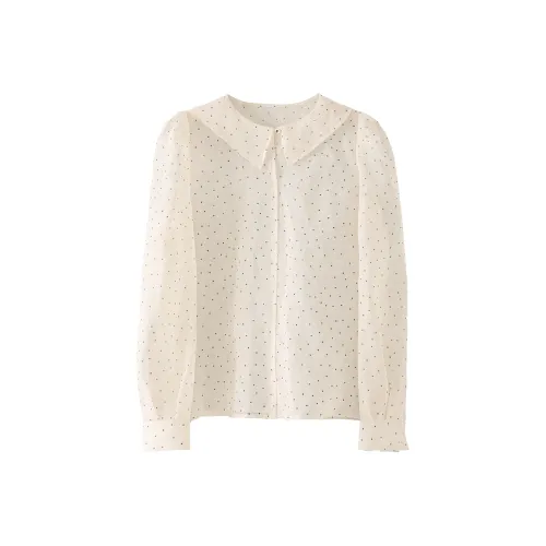 Fstudio Long Sleeved Shirts Women's Apricot